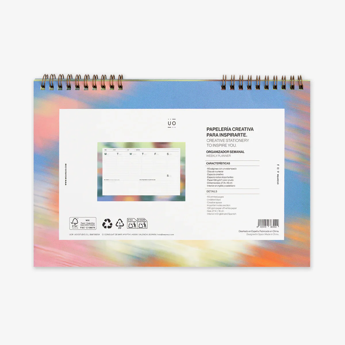 Uo Estudio | Planificador Semanal Blooming - Image 3