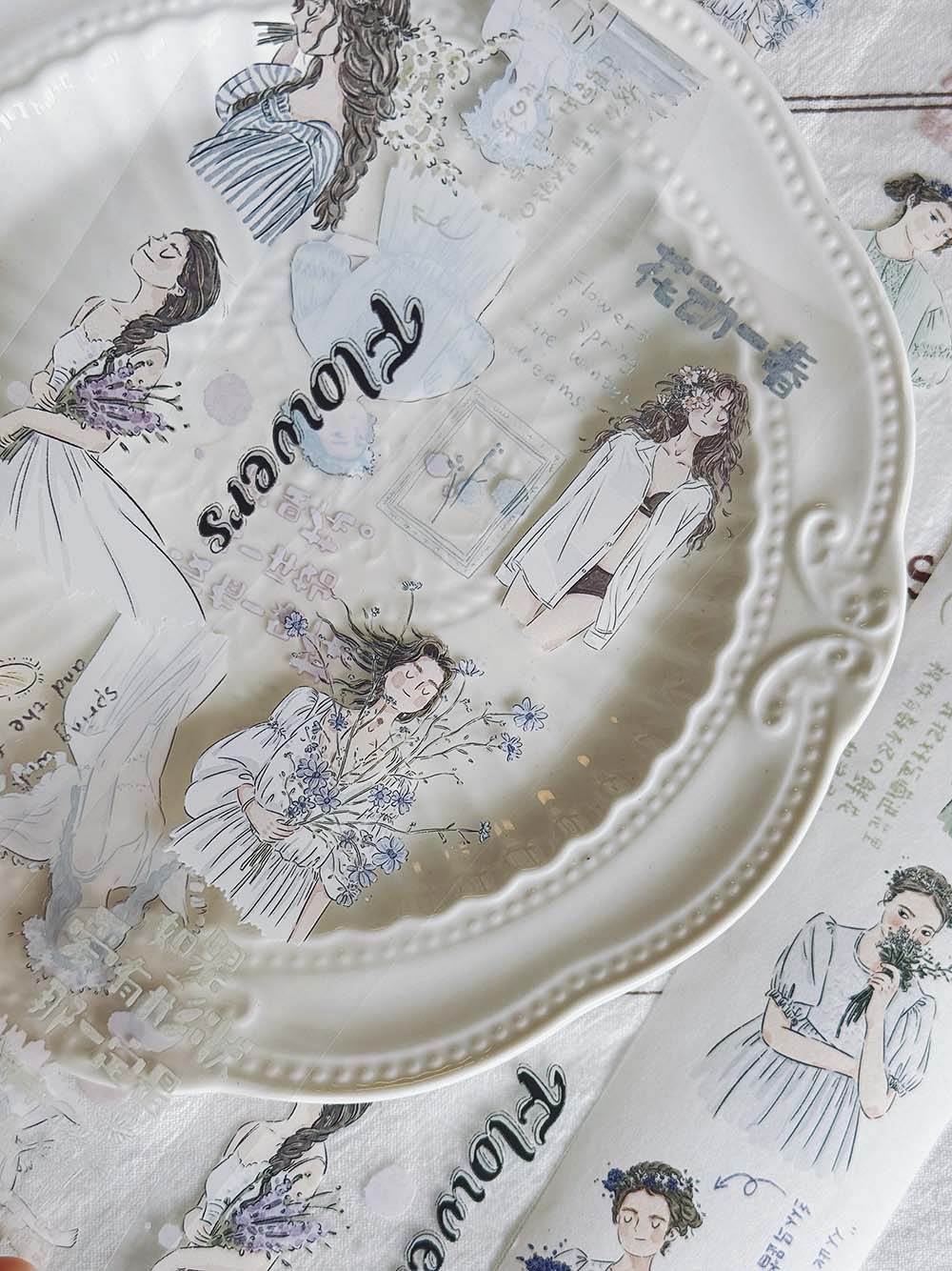XiYue | Flowers in Spring PET Tape - Image 2