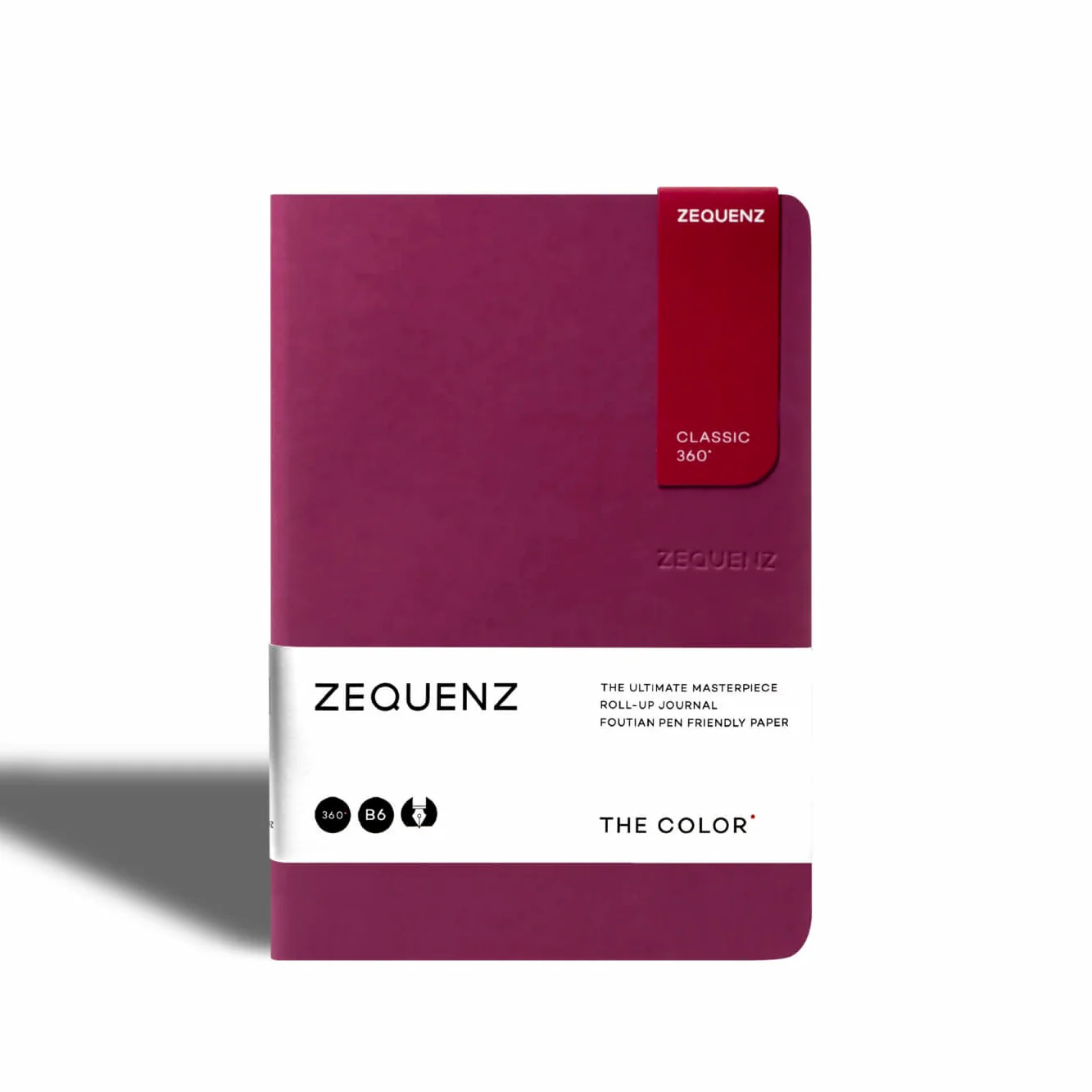 Zequenz | Cuaderno The Color B6 Berry (Interior a Escoger)