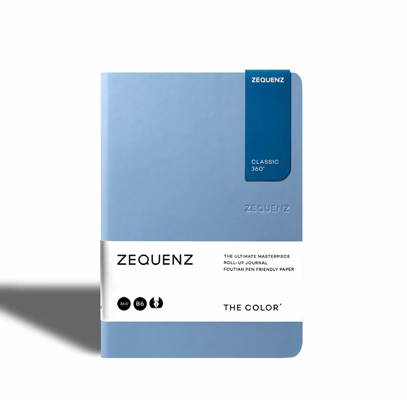 Zequenz | Cuaderno The Color B6 Light Blue (Interior a Escoger)